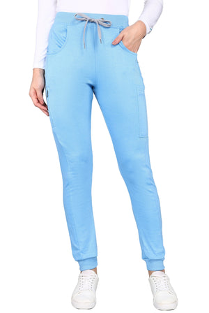 Stylish Royal Blue Jogger Scrub Set with a relaxed fit