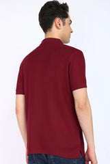 Maroon Polo T-Shirt for Men