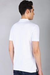White Polo T-Shirt for Men