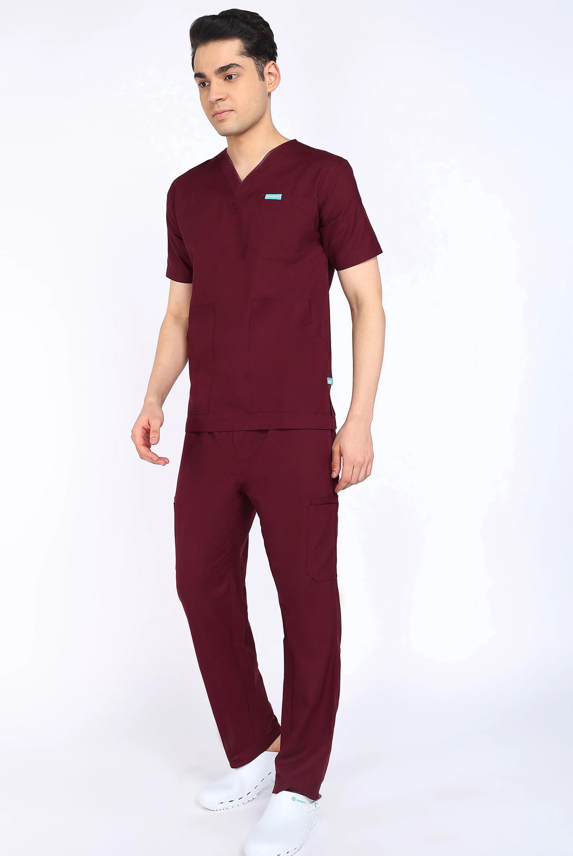 Classic French Wine Scrub Set for Men