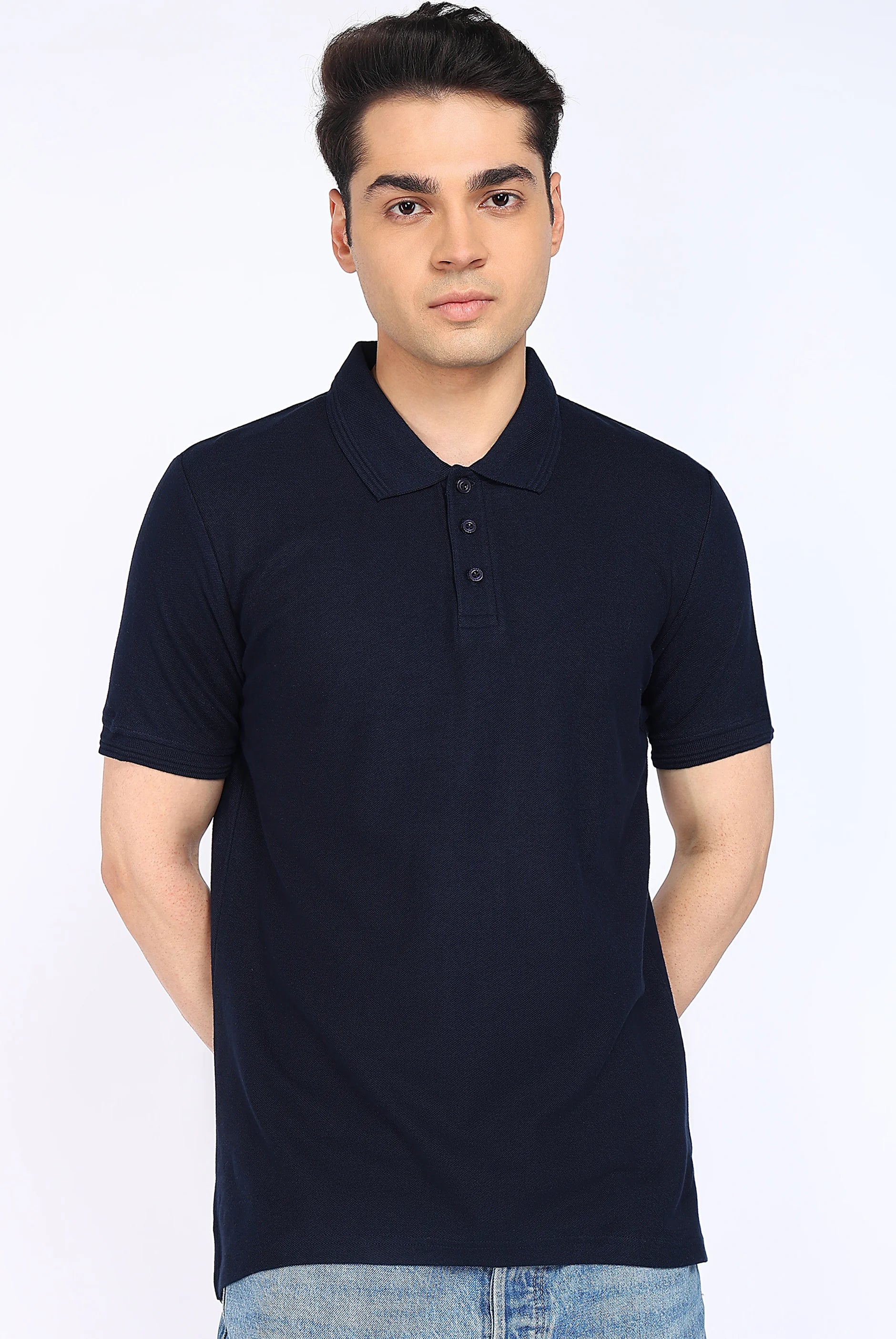 True Navy Polo T-Shirt for Men