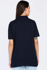 True Navy Polo T-Shirt for Women