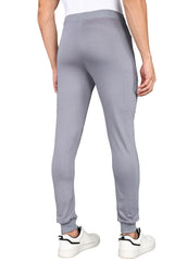 Men Grey Top & Jogger Bottom Scrub Set