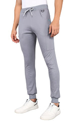 Men Grey Top & Jogger Bottom Scrub Set