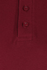 Maroon Polo T-Shirt for Women