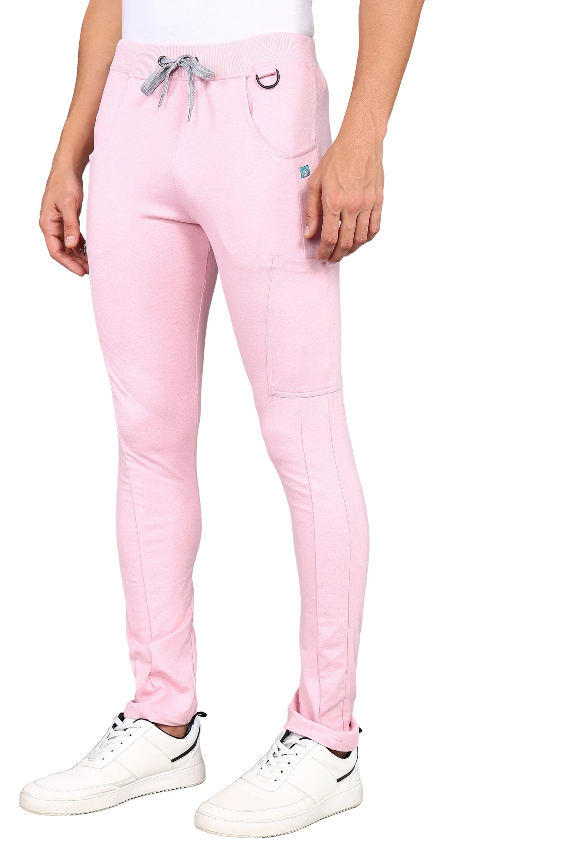 Easy-Wear Pink Scrubs - Flexible Top & Comfortable Pants - Supermedic