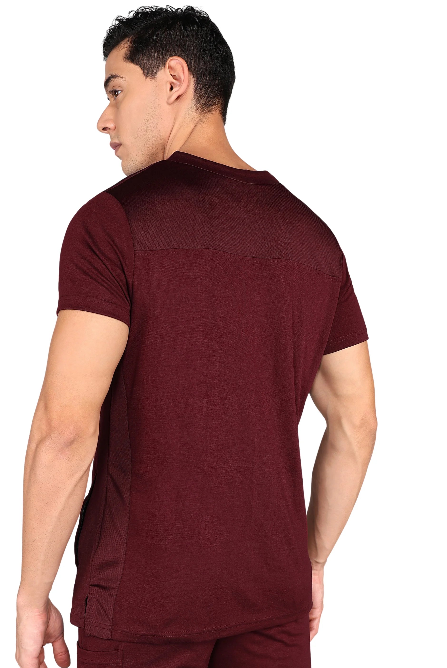 Trendy Maroon Jogger Scrubs - Perfect Blend of Functionality and Fashion