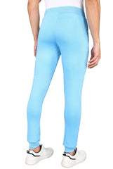 All-Day Comfort Sky Blue Scrubs - Stretchy Top & Regular Fit Pants