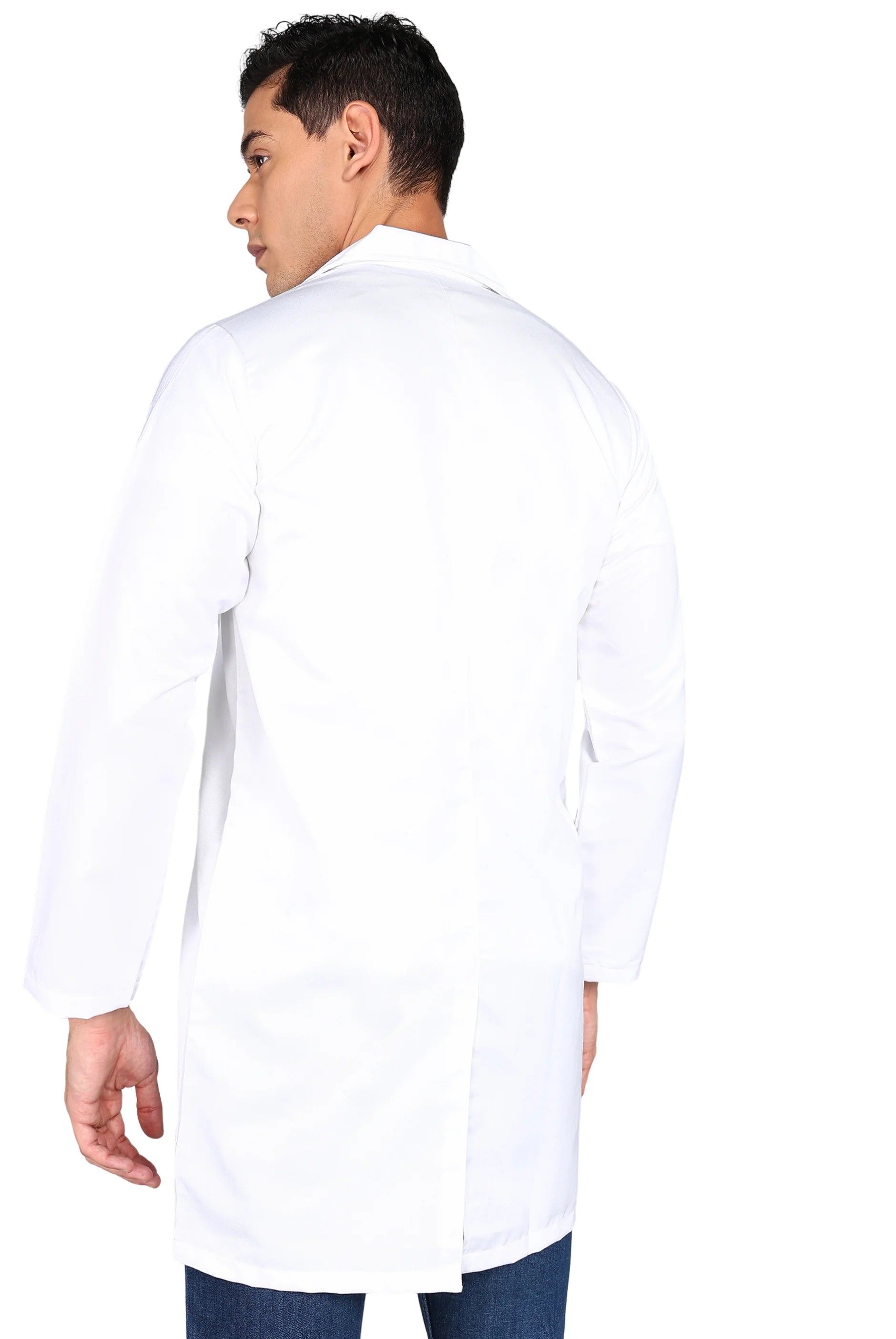 Full Sleeve Lab Coat With Large Pocket For Men - Supermedic