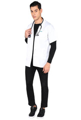 Short Sleeve Lab Coats For Men - Supermedic