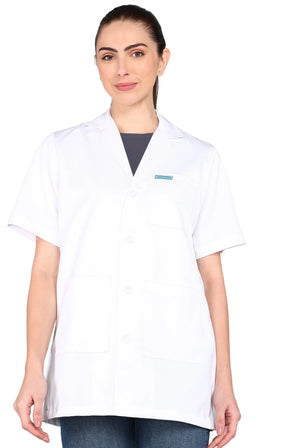Women's Short Sleeve Lab Coat - Supermedic