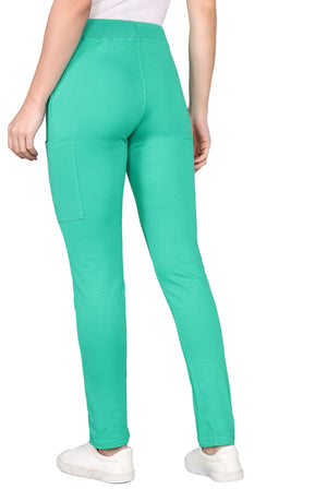 Green Scrubs - Stretchable Top & Regular Bottom
