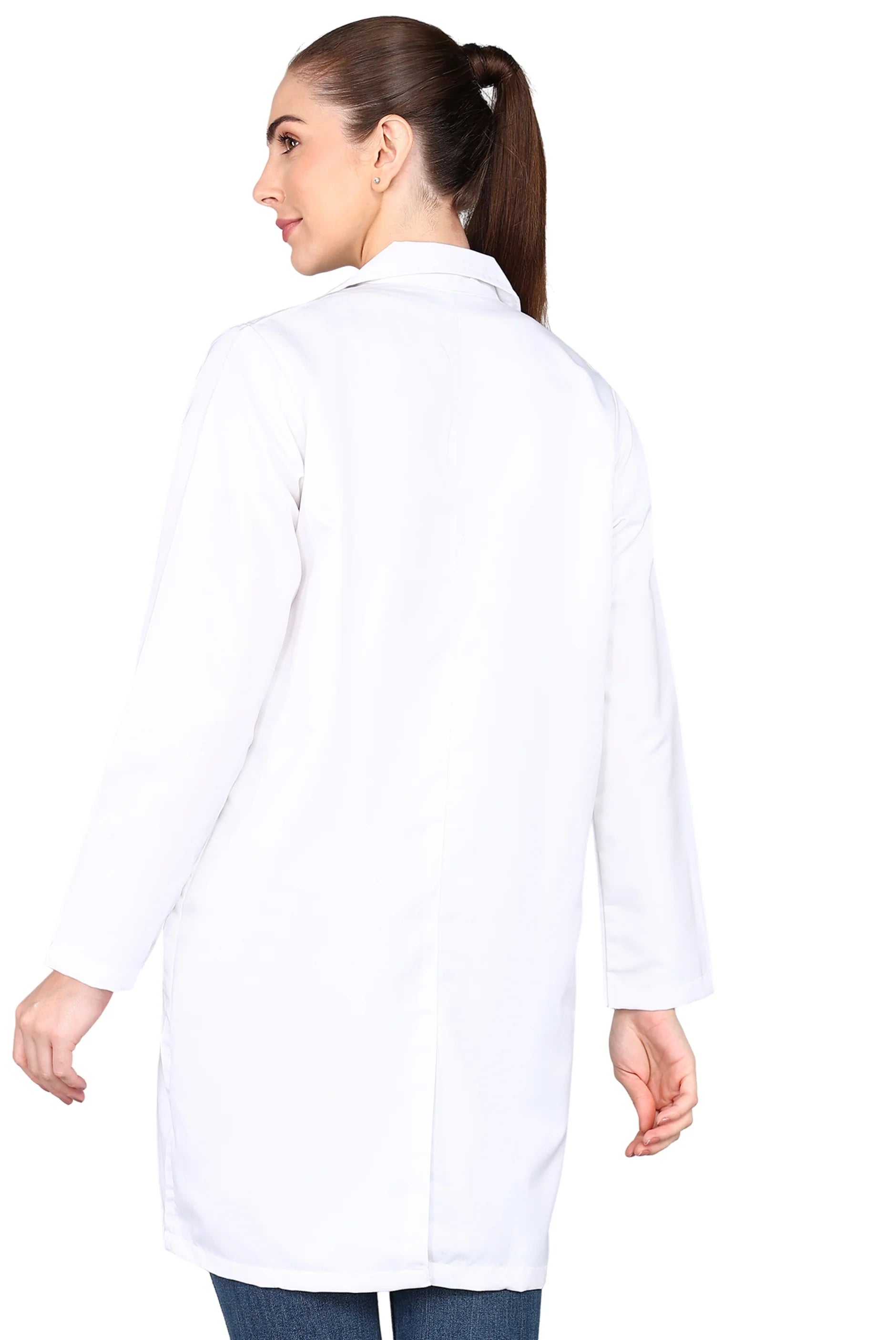 Doctors Women's lab coat with Full Sleeve at Online - Supermedic