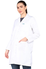 Medical Women's White Lab Coat Full Sleeve - Supermedic