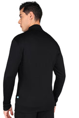 Perfect Fit Men's Black Scrub Jacket - Supermedic