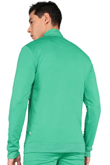 Perfect Fit Men's Surgical Green Scrub Jacket - Supermedic