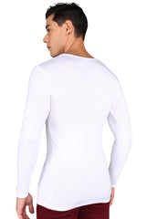 Men White Long Sleeve Under Scrub